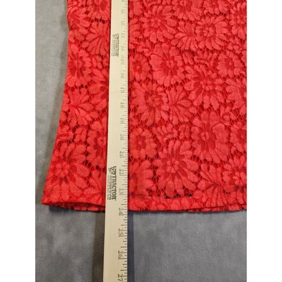 Halogen Floral Top Womens Size Small Petite SP Red Peplum Nordstroms New NWT - Picture 6 of 13